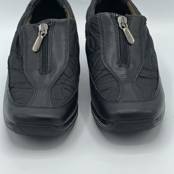 Aquatalia Shoes Size 7.5 Bootie Quilted Slip On Black - Picture 8 of 15